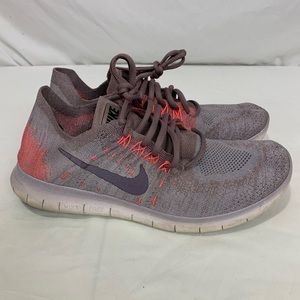 Nike Free RN Flyknit - Size 9.5 - Mauve